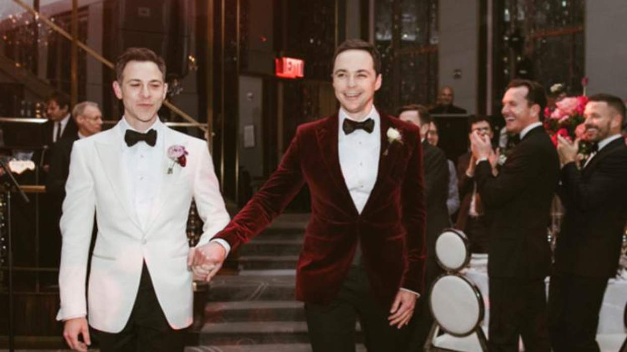 <p>After 14 Years of Being Together, <em>Big Bang Theory</em>'s Jim Parsons Marries His Partner</p>