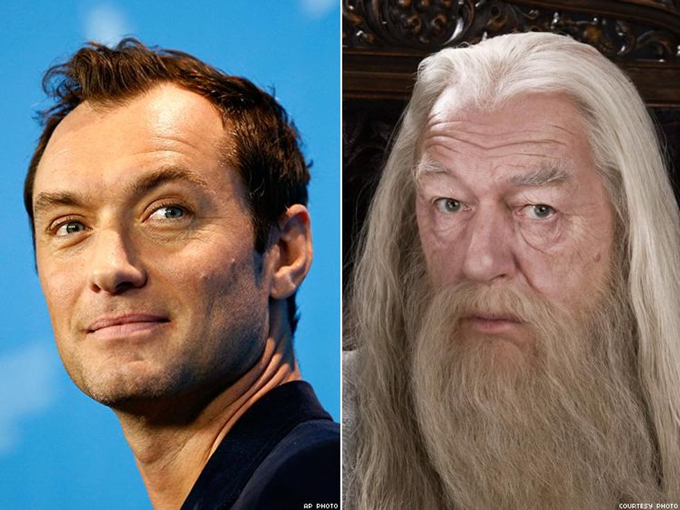 Our Bodies Are Ready for Jude Law's Young Dumbledore
