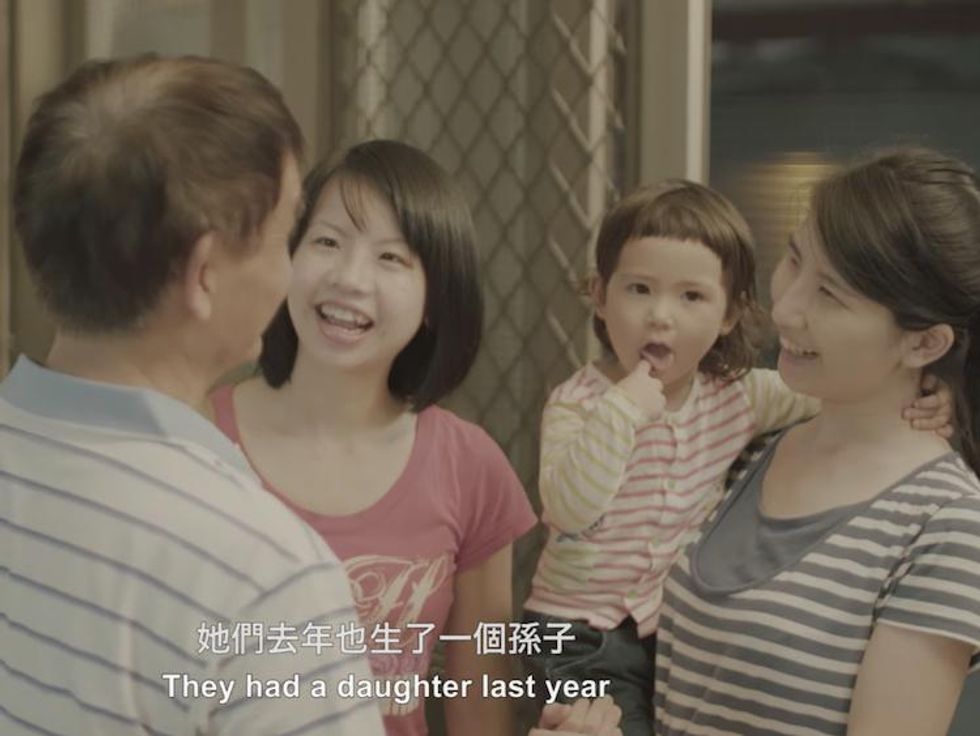 This Video of a Taiwanese Dad Learning to Accept His Lesbian Daughter Will Give You All the Feels