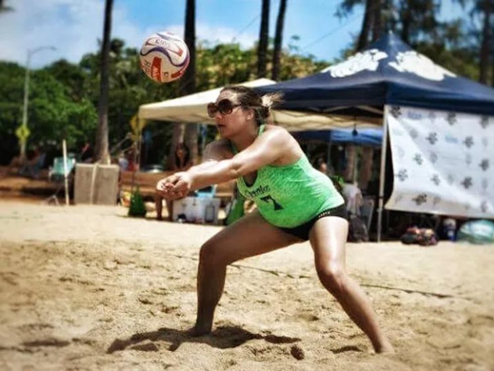 This Trans Pro Volleyball Player Is Serving Her Way to the 2020 Olympics