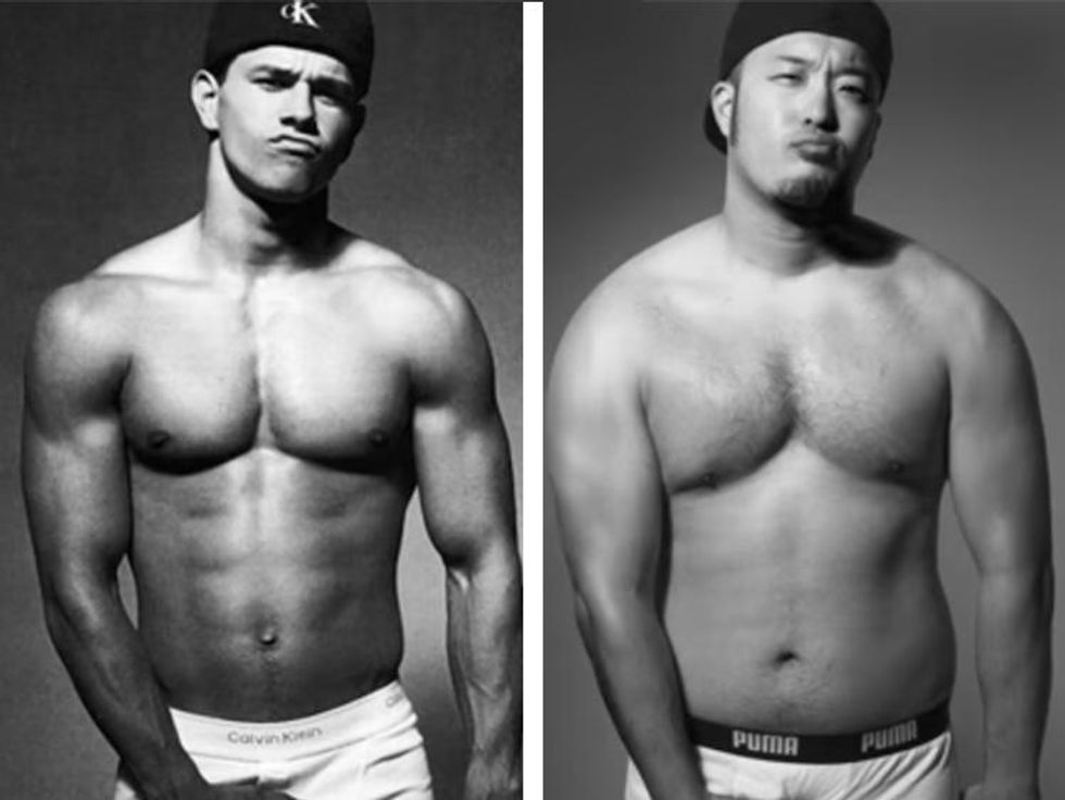 Asian Men Recreate Famous Underwear Ads to Prove They're Sexy AF