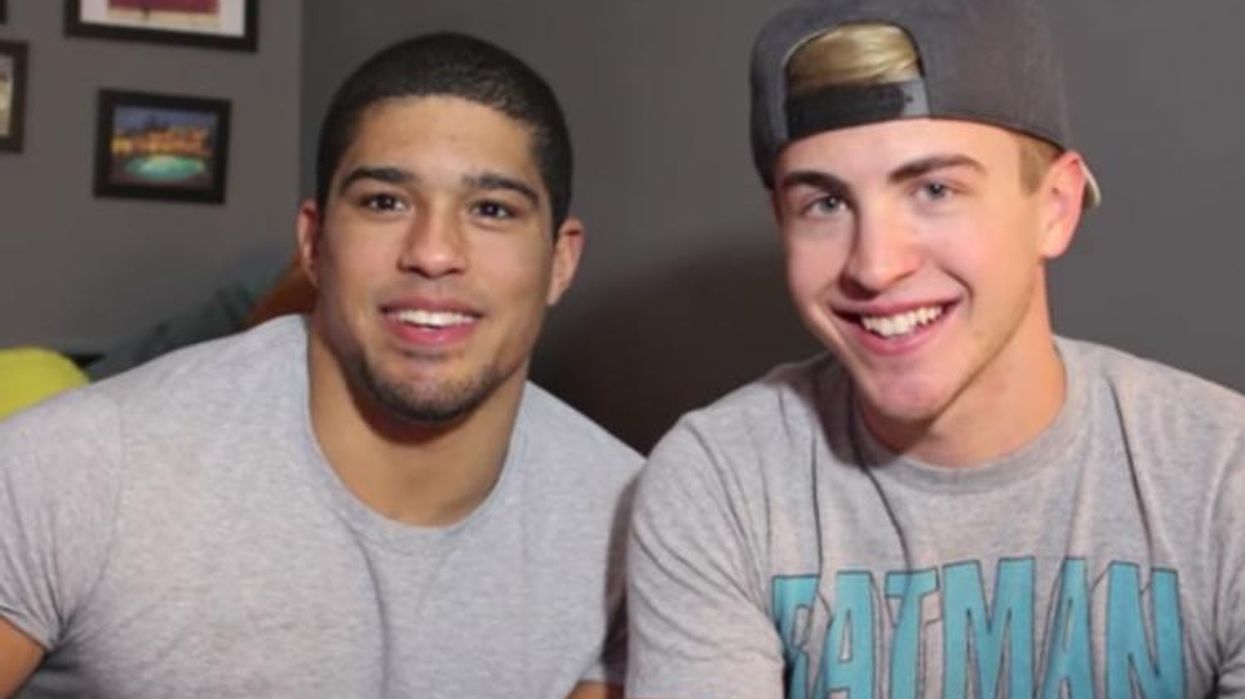 <p>An Adorable YouTube Video Helped This Pro Wrestler Come Out of the Closet</p>