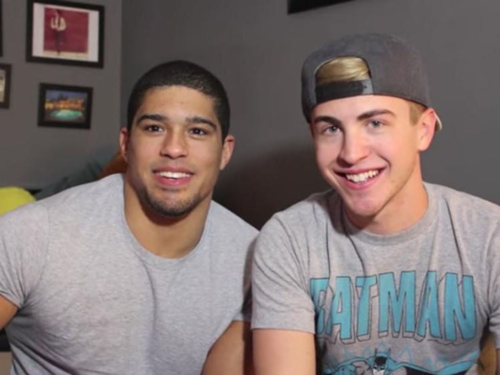 An Adorable YouTube Video Helped This Pro Wrestler Come Out of the Closet