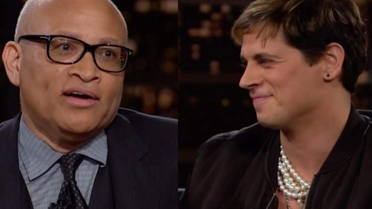 <p>We're With <em>Nightly Show</em>'s Larry Wilmore in Telling Milo Yiannopoulos to 'Go F--k' Himself </p>