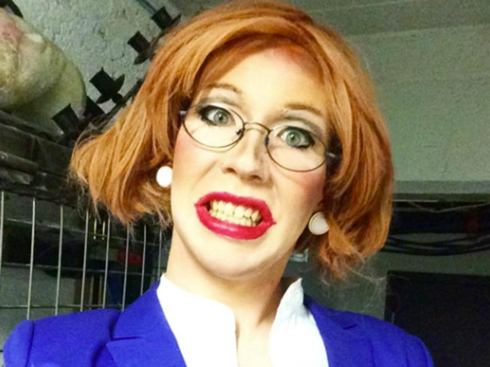 This Betsy DeVos Drag Queen Has Us in Tears