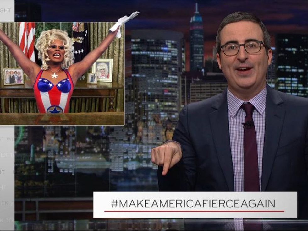 John Oliver Wants RuPaul for President (and We Couldn't Agree More)
