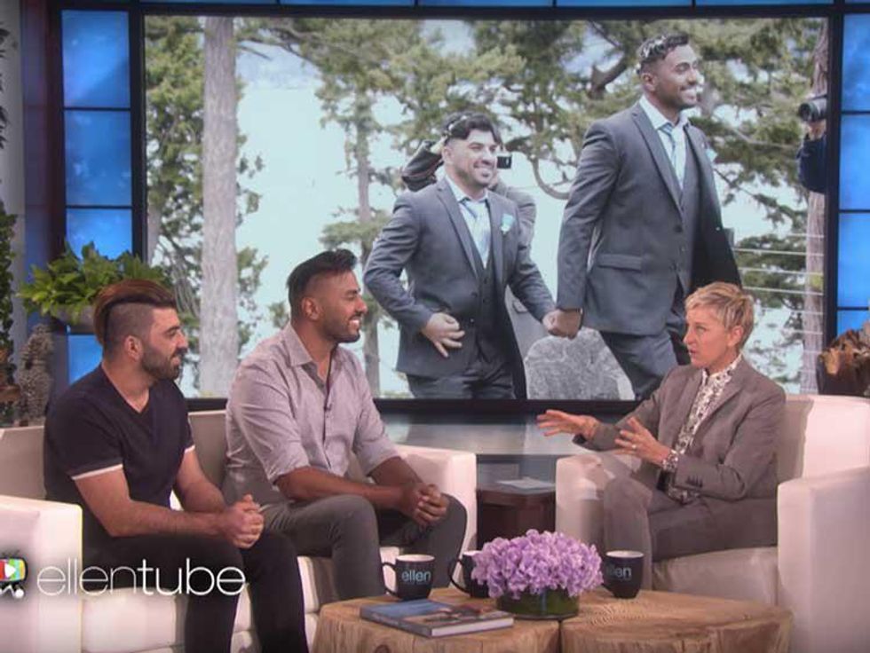 This Iraqi Couple's Beautiful Story On Ellen DeGeneres's Show Will Give You Hope