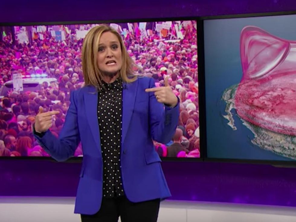 You Have to Watch Samantha Bee's Sassy Segment on the Women's March