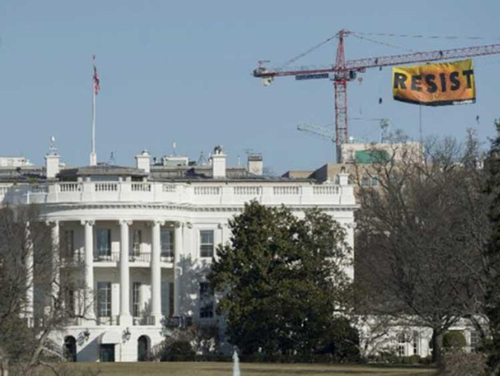 Greenpeace's Radical Trump Protest Is Making Today a Little Better