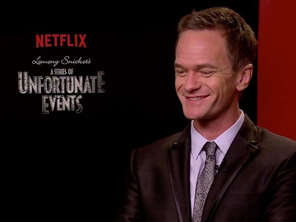 An Unfortunate Interview With Neil Patrick Harris on His Dastardly New Role