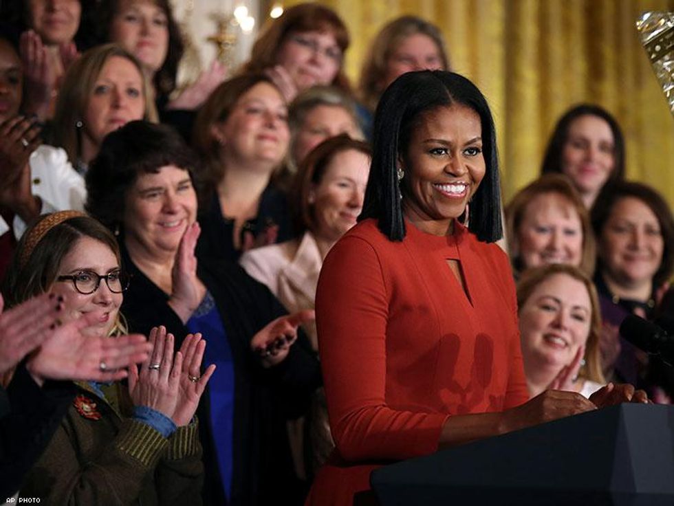 Try Not to Cry While Watching Michelle Obama's Last Speech as First Lady