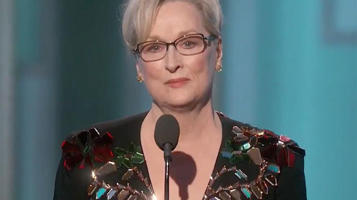 <p>Meryl Streep Comes For Trump In Powerful Golden Globes Speech</p>