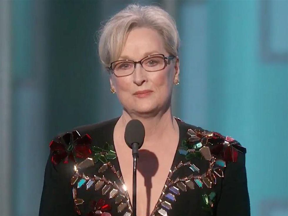 Meryl Streep Comes For Trump In Powerful Golden Globes Speech