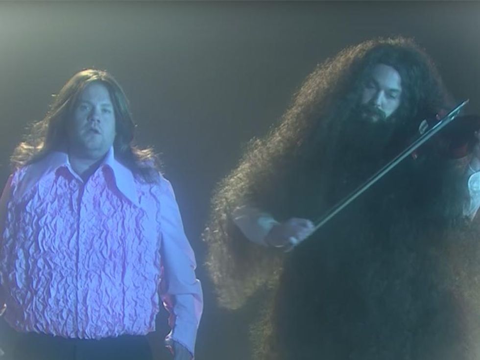 James Corden and Jim Parsons Recreated 'Dust in the Wind' and Things Got Weird