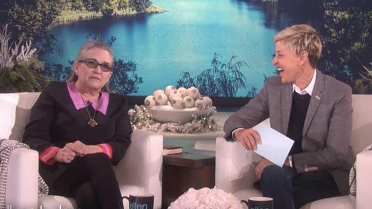 <p>Ellen DeGeneres's Tribute to Her Friend Carrie Fisher Is Sweet and Heartbreaking </p>