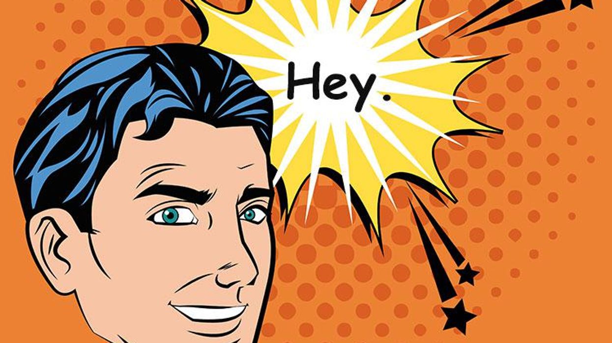 <p>Dear Gay Men, Here's What to Message Instead of Just 'Hey' </p>