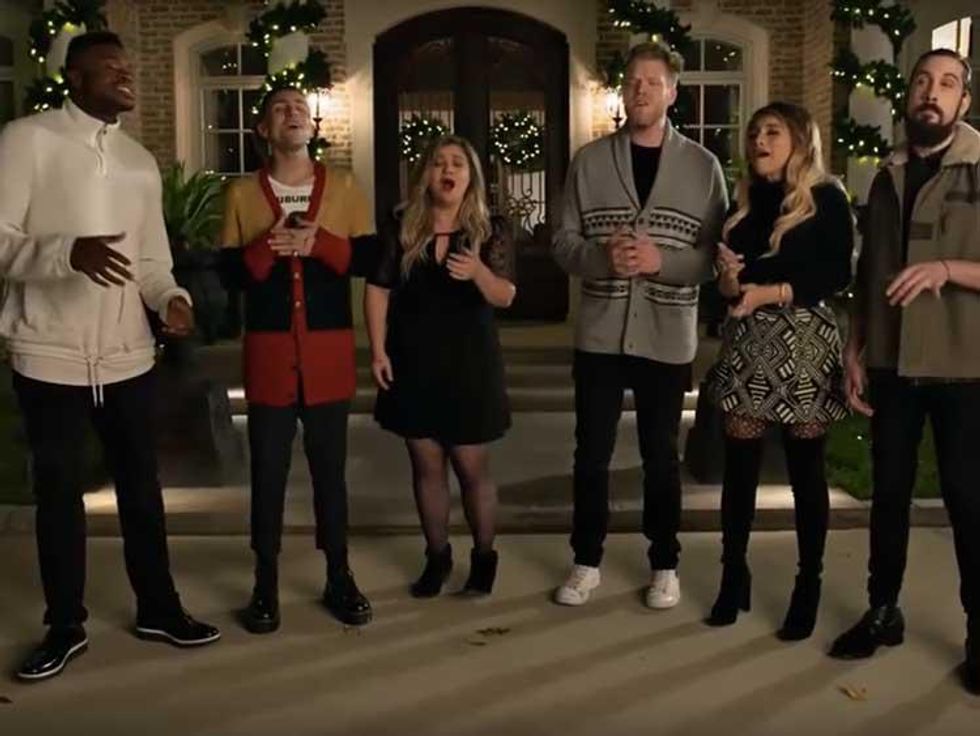 Kelly Clarkson & Pentatonix Blow This Christmas Classic Out of the Water