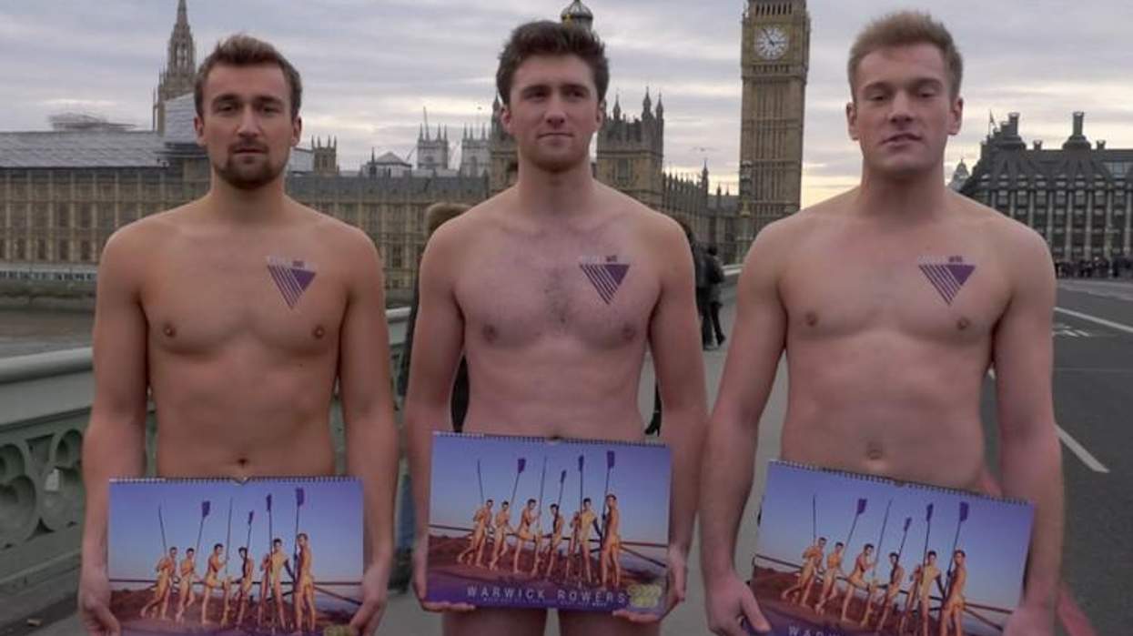 <p>The Warwick Rowers Stripped (Again) to Deliver a Message to Trump & Pence</p>