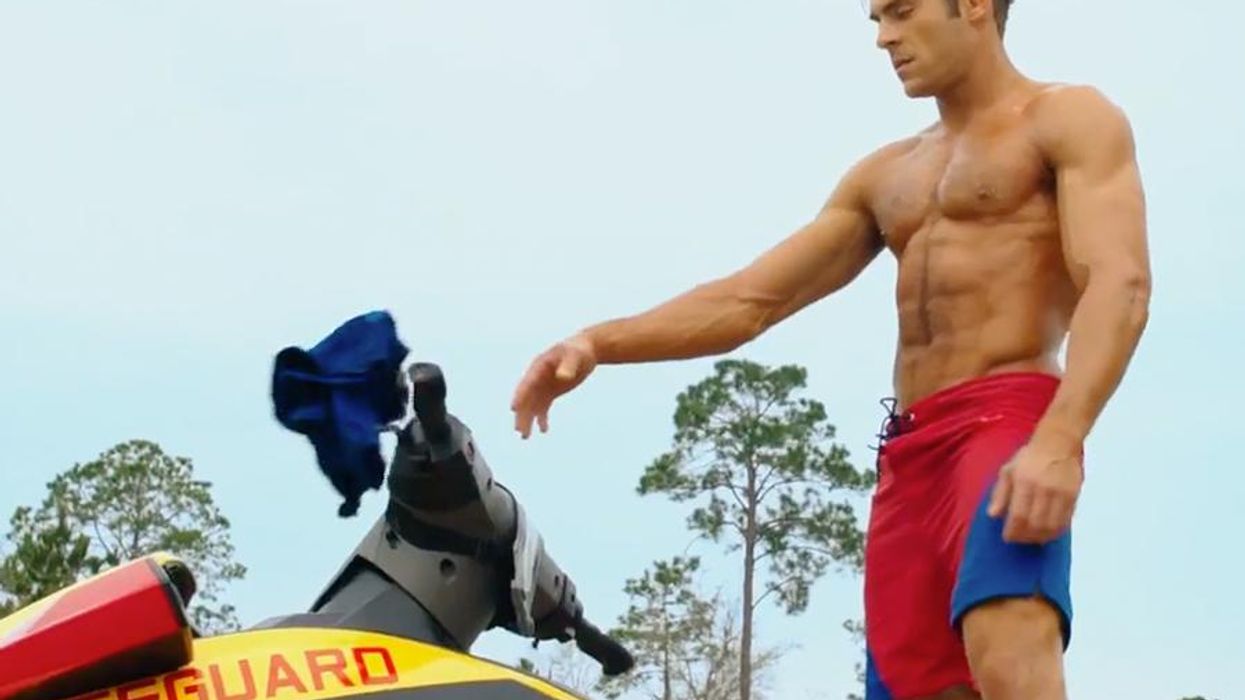 Zac Efron's 'Baywatch' Trailer Hits the Beach and We're Drooling in Slow-Mo