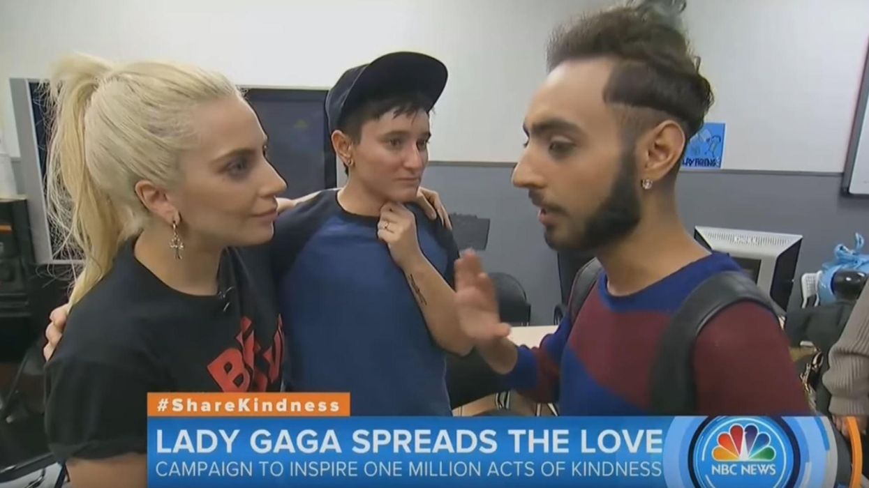<p>Lady Gaga's Visit with LGBT Homeless Youth Will Break and Warm Your Heart</p>