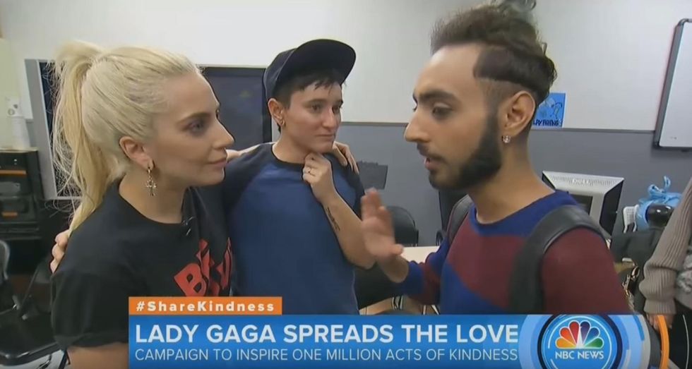 Lady Gaga's Visit with LGBT Homeless Youth Will Break and Warm Your Heart