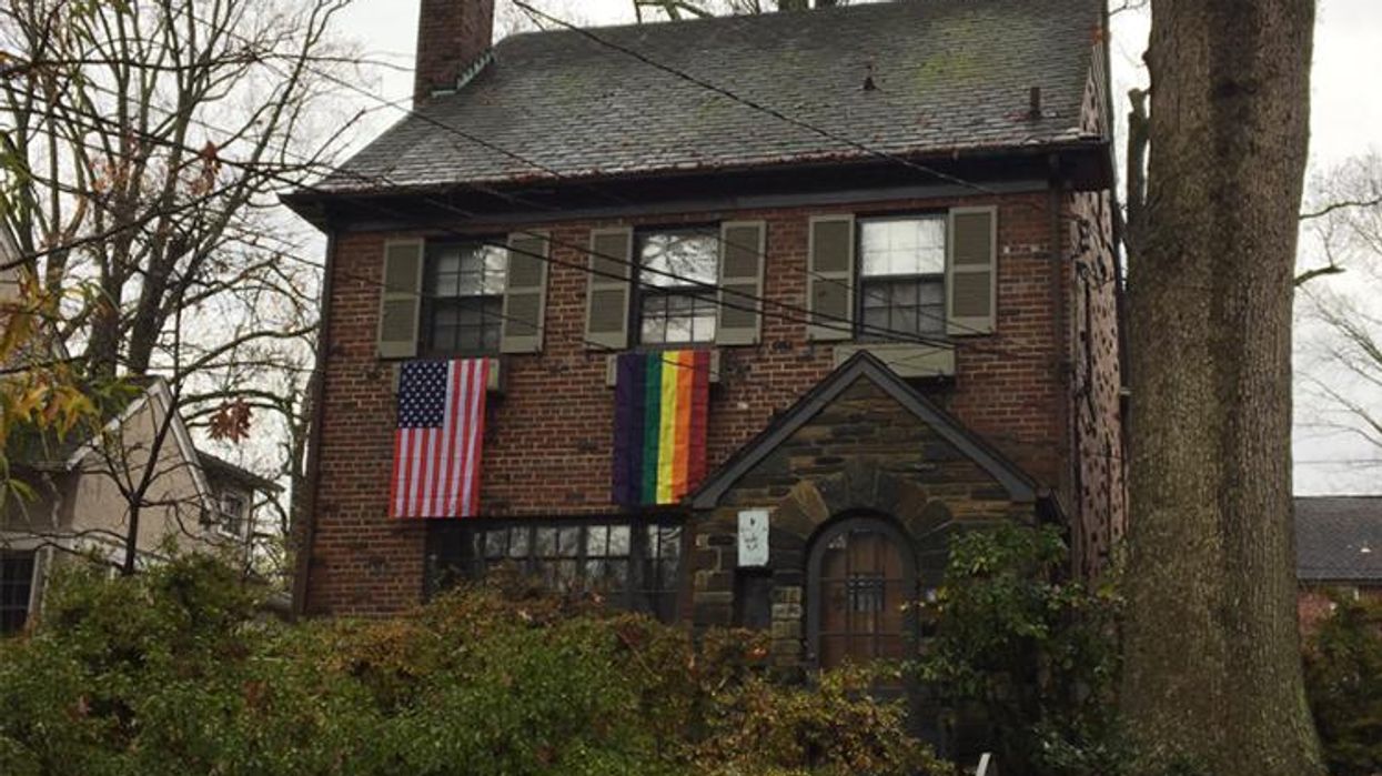 <p>Pride Flags Are Popping Up All Over Mike Pence's New Neighborhood</p>