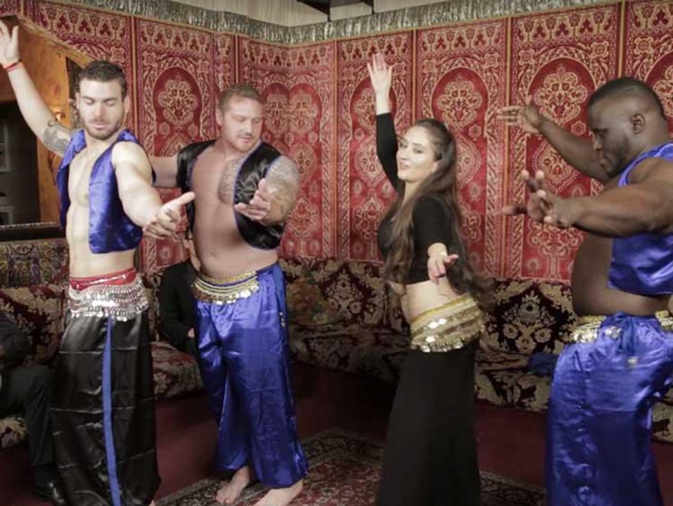 Belly Dancing Bodybuilders Is a Thing and We Can't Get Enough