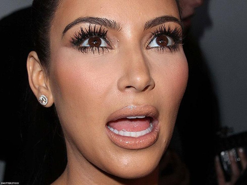 Kardashian Naked Lesbian Orgy - 11 Kim Kardashian GIFs Reacting to Kanye's Trump Support