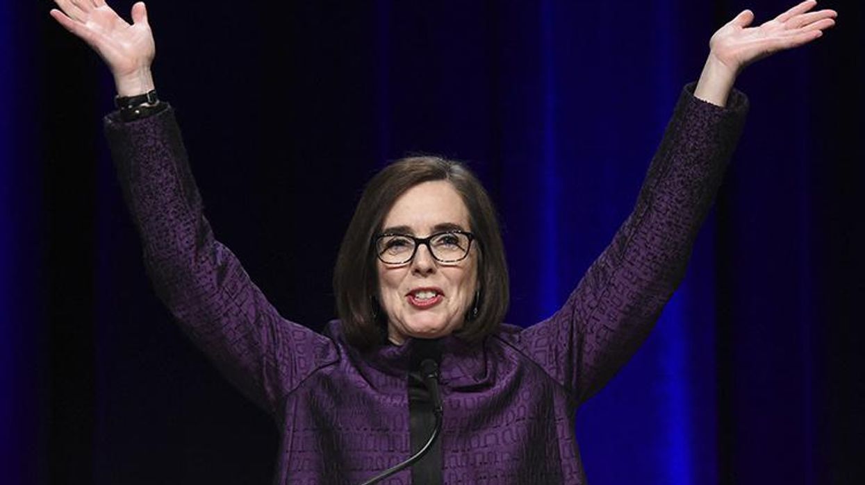 <p>Meet Kate Brown, Oregon’s First Openly LGBT Governor</p>