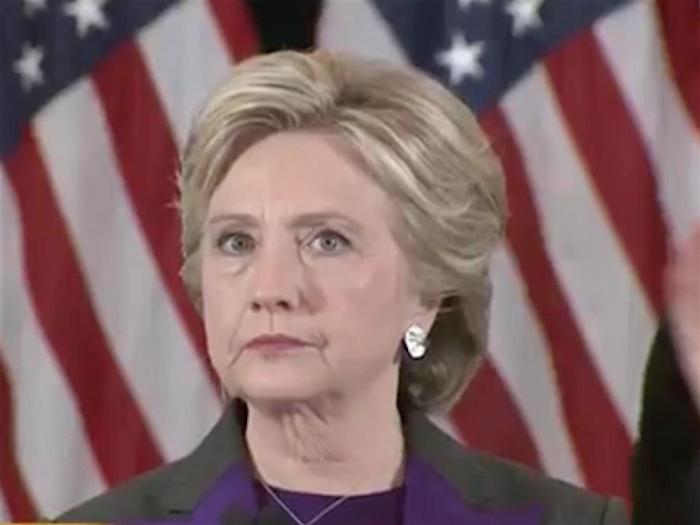 Hillary Clinton's Concession Speech Will Make You Cry (If You'd Somehow Stopped)
