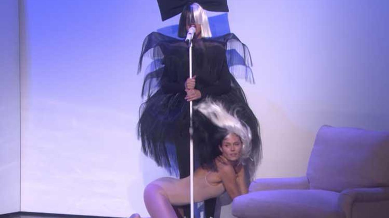 Ellen and Heidi Klum as Sia and Maddie Ziegler Is as Silly As You'd Expect