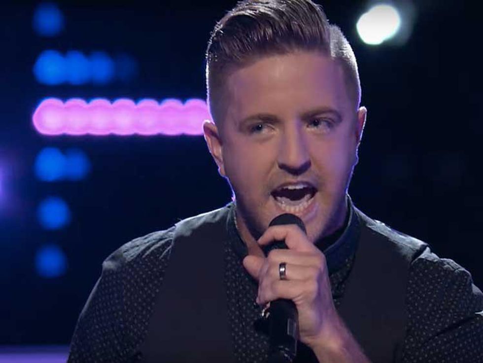 Out Contestant Billy Gilman Sings 'Fight Song' on The Voice and Crushes It