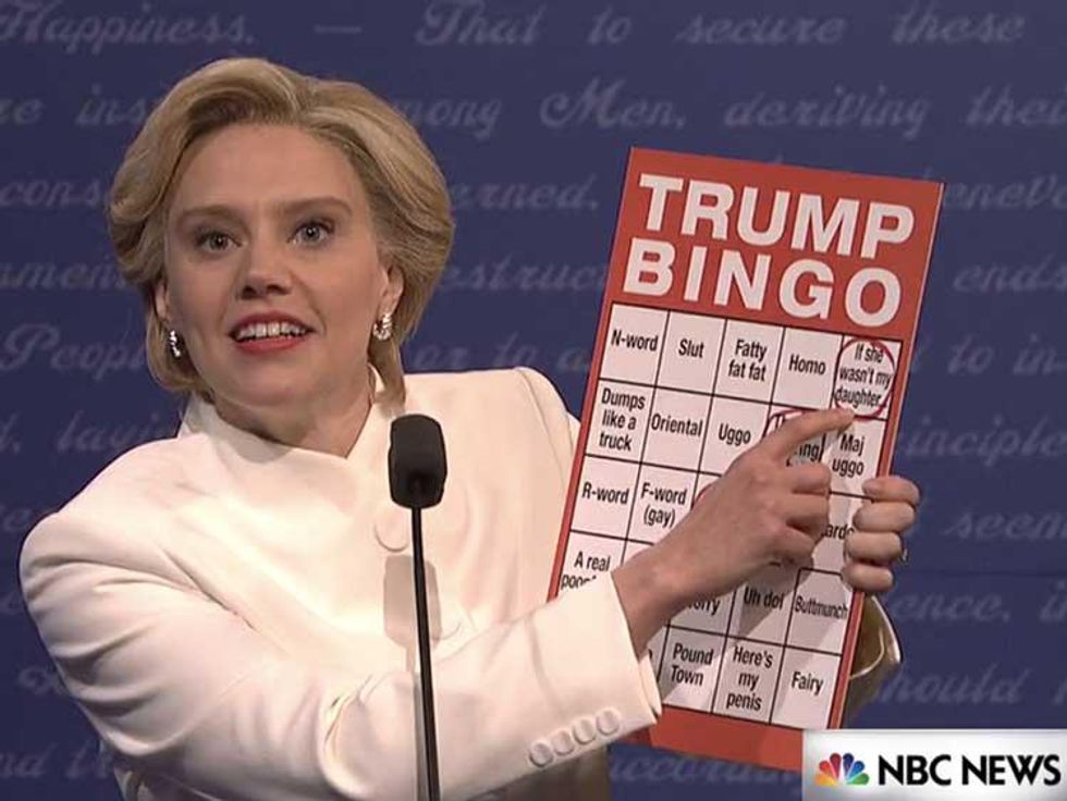 Hillary Is Hungry for Victory in Final, Trump-Skewering SNL Debate Sketch