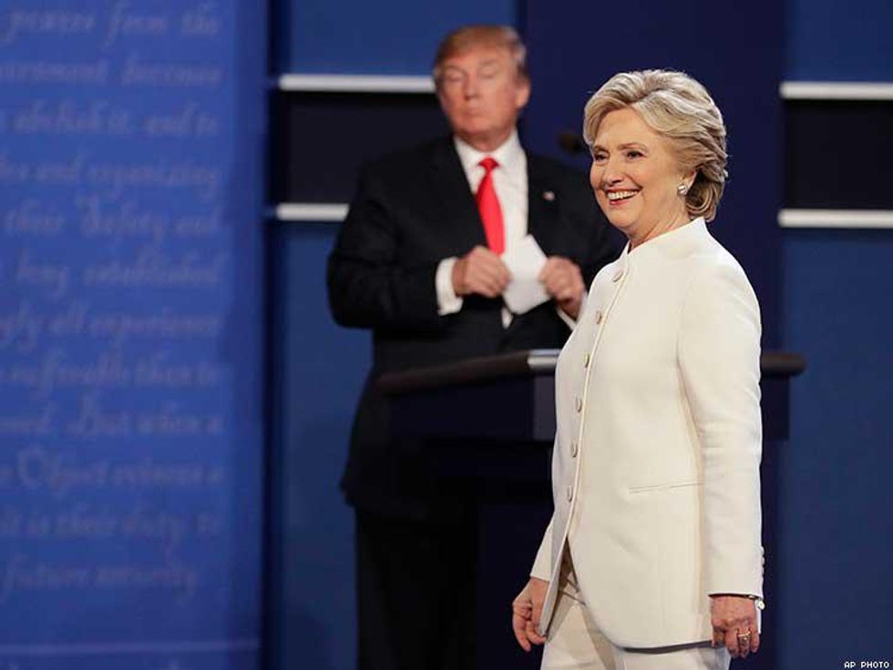 12 Times Hillary Clinton Stood Her Ground at the Third Presidential Debate