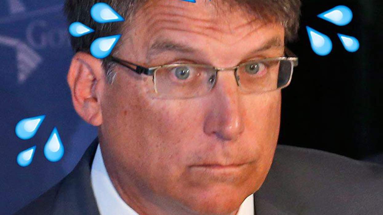 <p>Local Newspaper Drags Transphobic NC Governor Pat McCrory</p>
