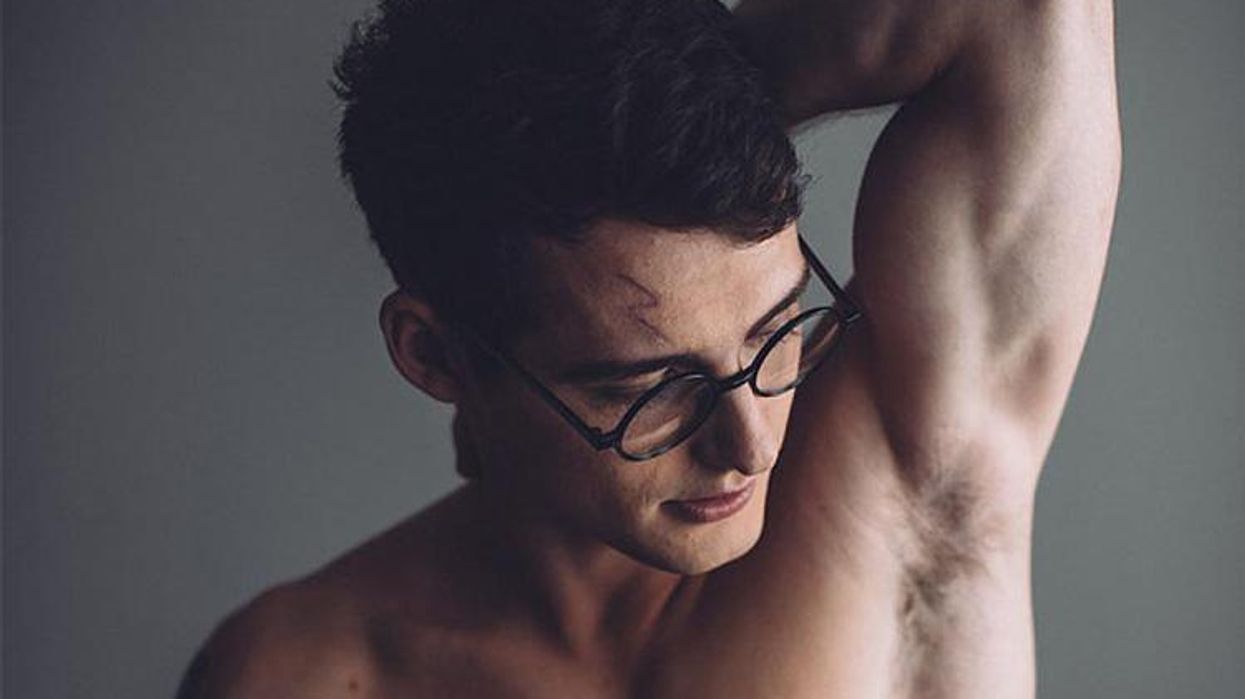 <p>Harry Potter Lookalike Charms With Boudoir Photoshoot </p>