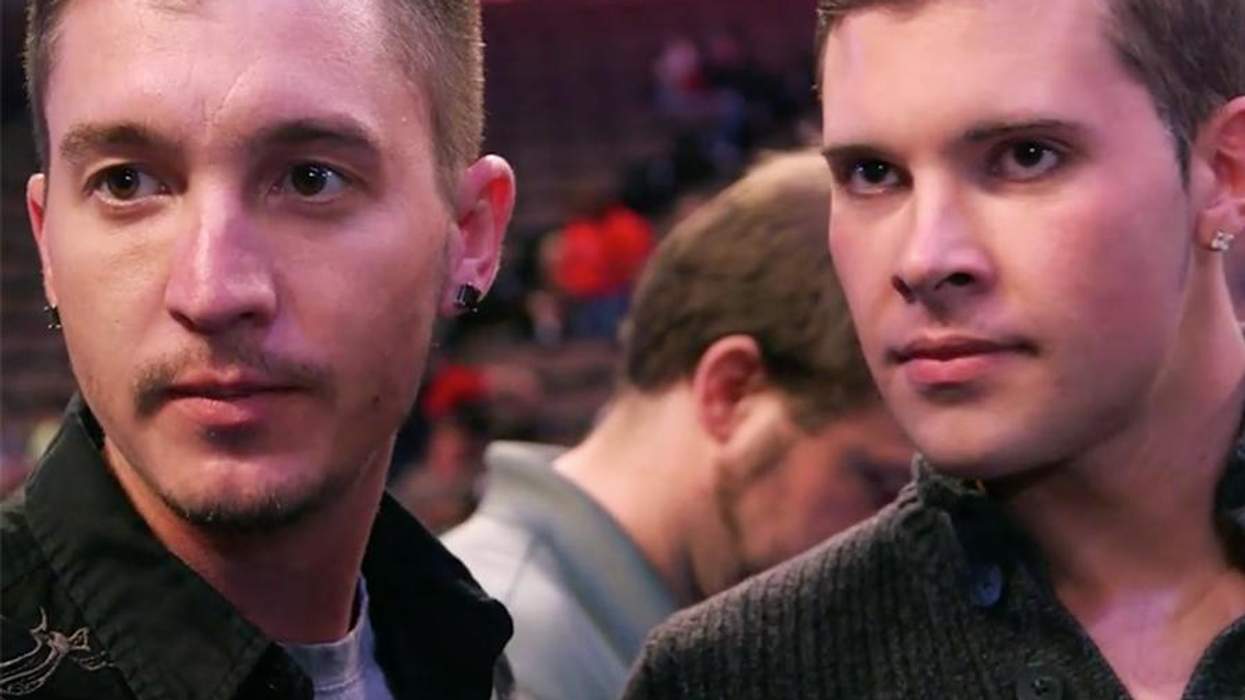 <p>Watch This Gay Couple Defend Their Support for Trump</p>