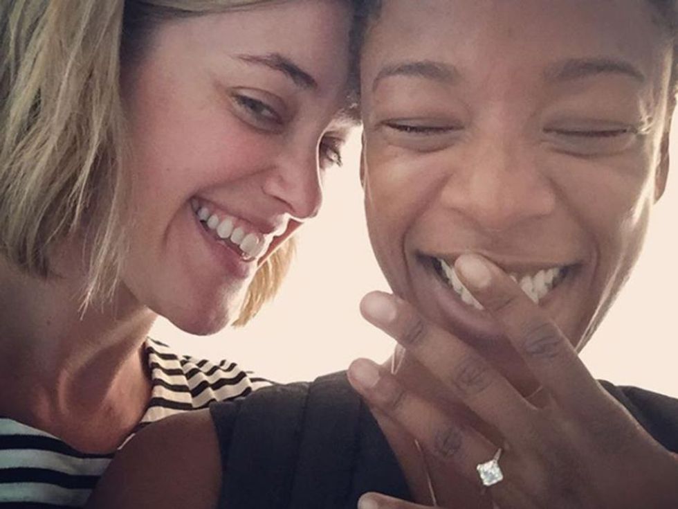 Our 'OITNB' Faves Samira Wiley and Lauren Morelli Got Engaged and It's Adorable