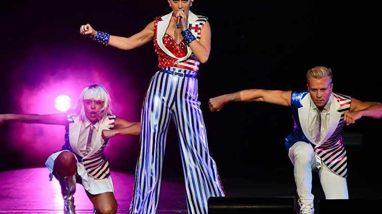 <p>Will Katy Perry Actually Vote Naked Tomorrow?</p>
