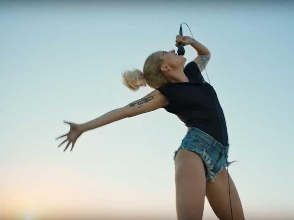 We Can't Stop Watching Gaga in Her Grunge Glory in This 'Perfect Illusion' Video 