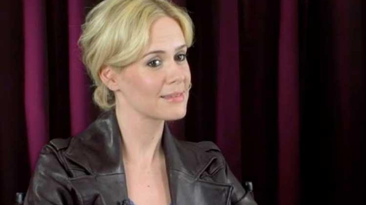 That Time Emmy Nominee Sarah Paulson Talked to Us About Lesbian TV Crushes and Lady Gaga