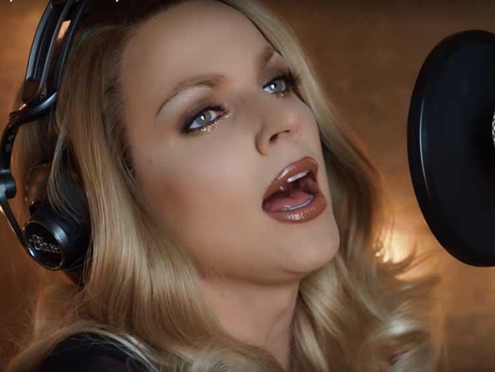 Courtney Act’s rendition of Stayin’ Alive Will Give You Life