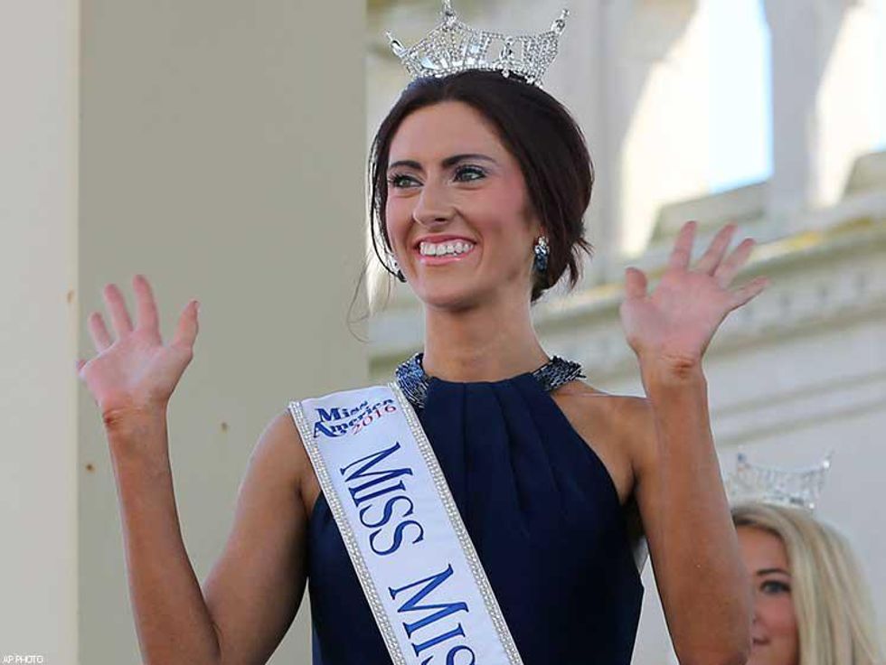 You're About to Fall In Love with the First Openly Lesbian Miss America Contestant
