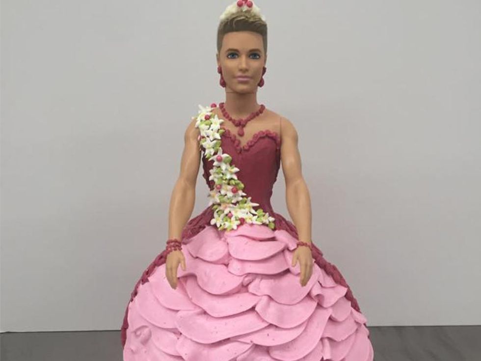 Homophobes Are Freaking Out Over This Dressed Up Ken Doll Cake