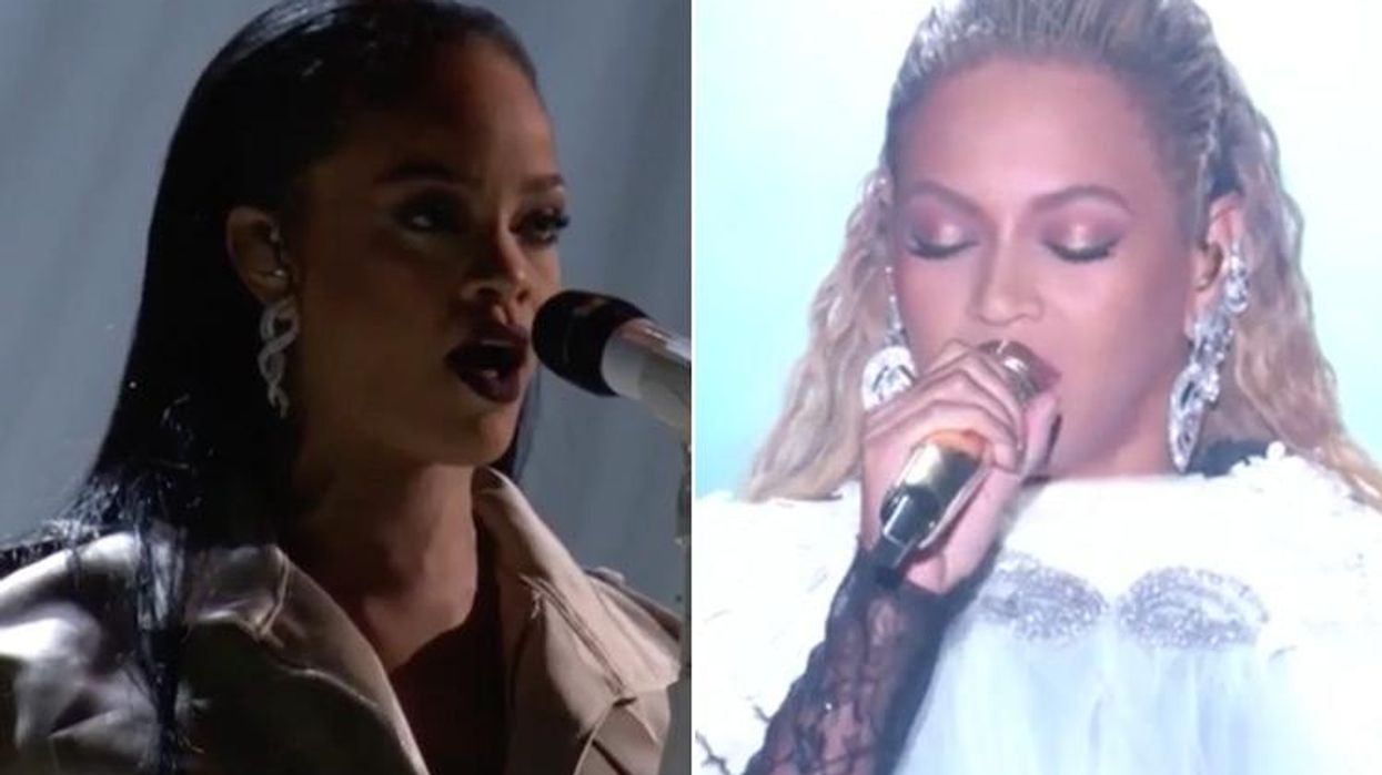 <p>Rihanna & Beyoncé Basically Ruled the VMAs</p>