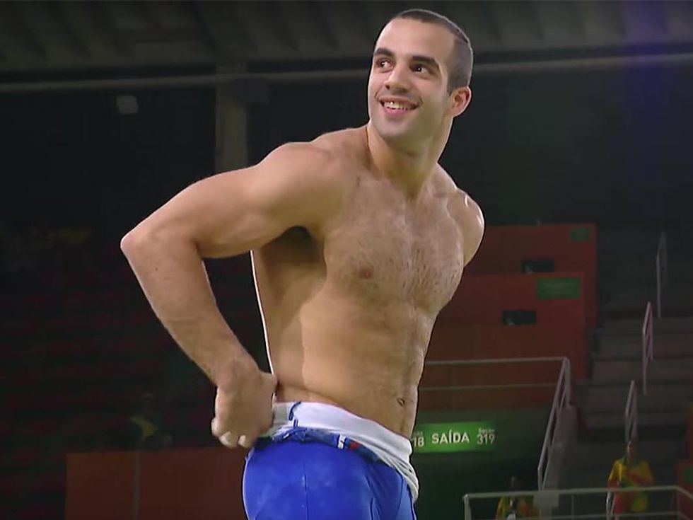 Danell Leyva's Shirtless Gymnastics Routine Deserves ALL the Medals
