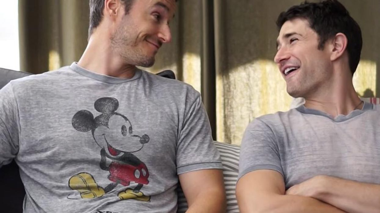 <p>This Vlog Video Proves Matt Dallas and Blue Hamilton Are Relationship Goals AF</p>