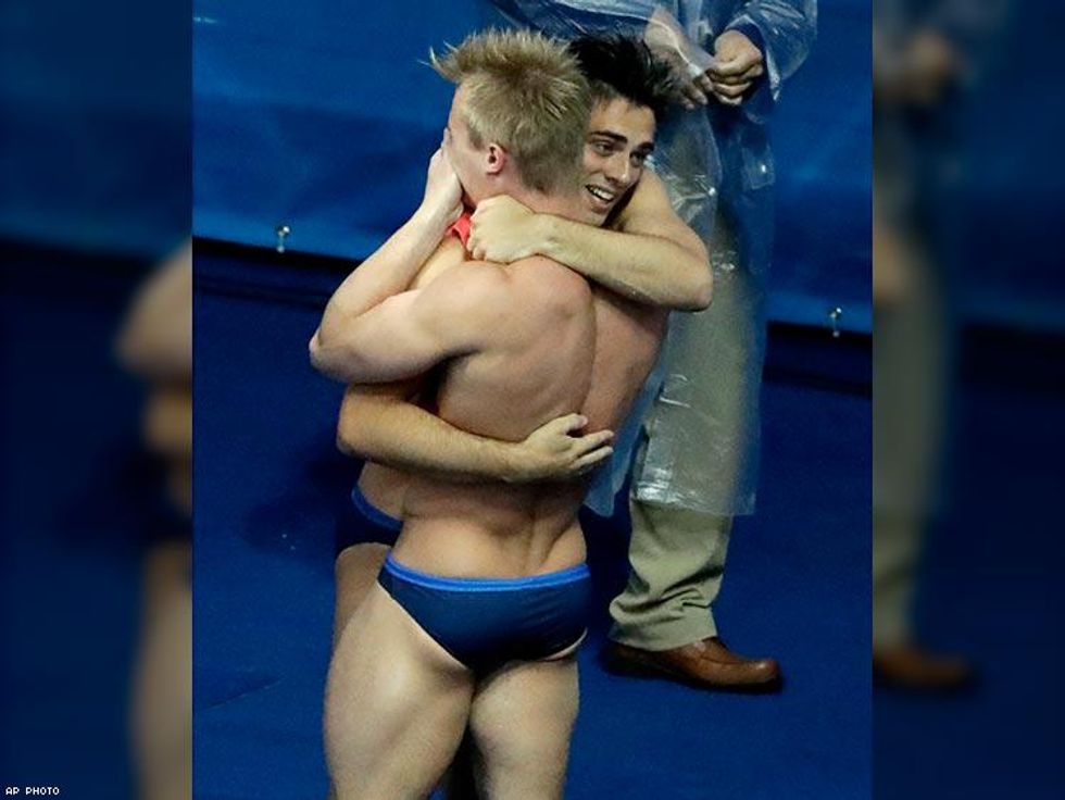 The Daily Mail Brought Homophobia to the Olympics by Saying "Real Men" Don't Hug