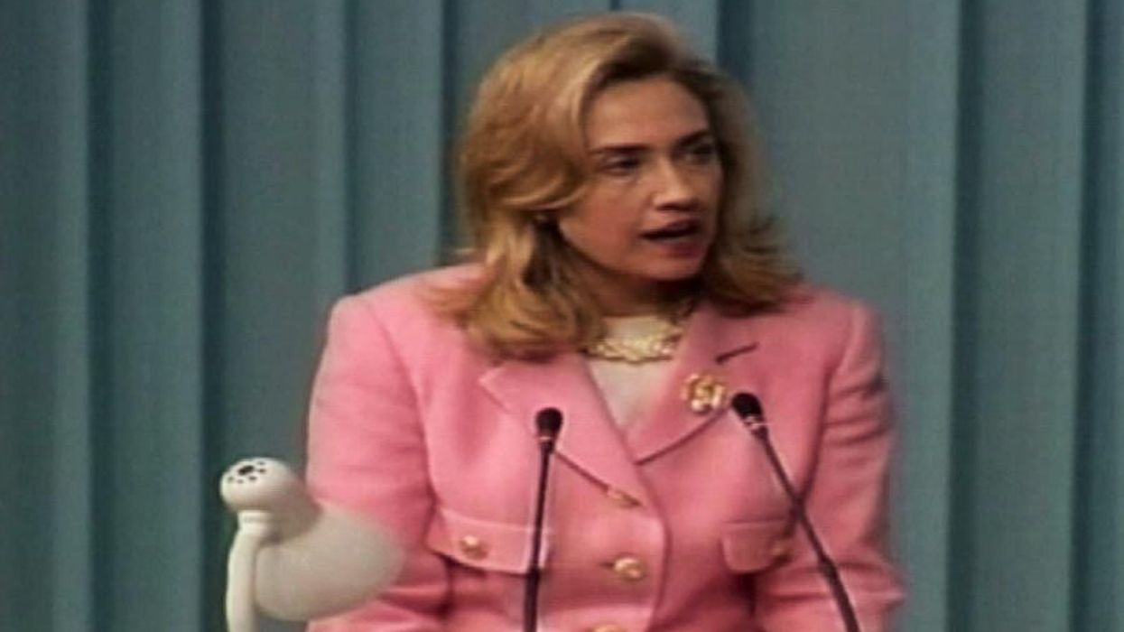 5 Times Hillary Clinton Made History in the '90s