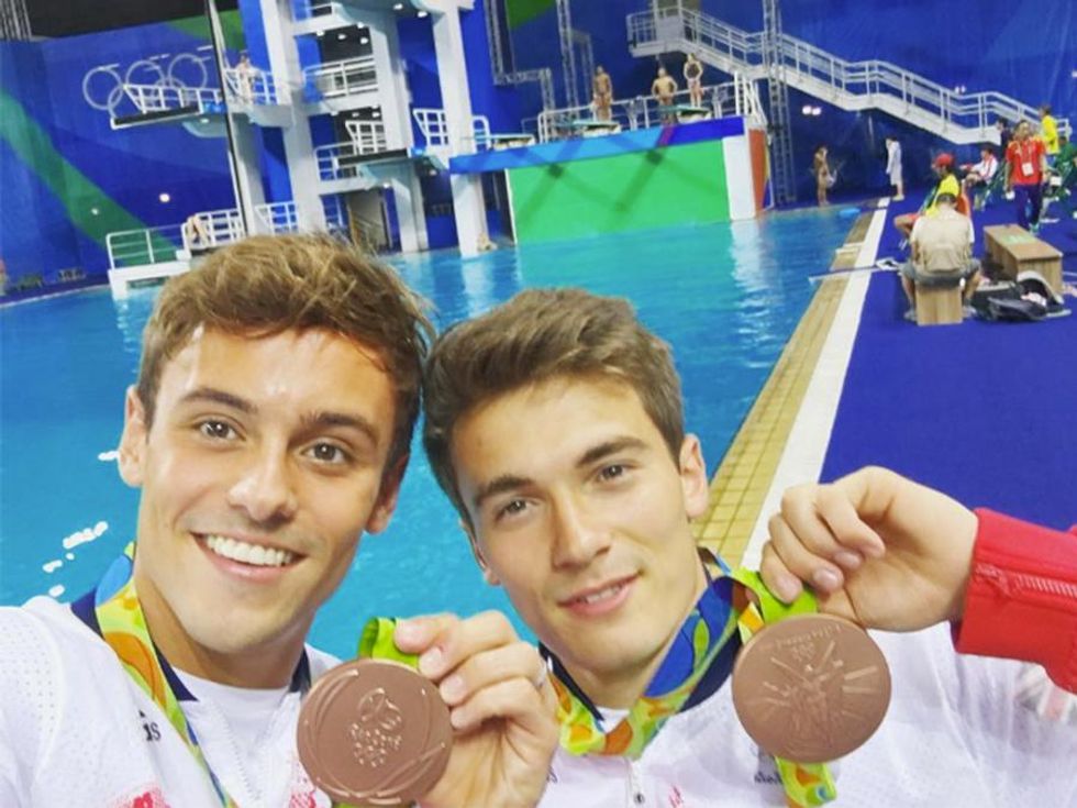 Tom Daley's Dive Was So Perfect They Gave Him a Medal